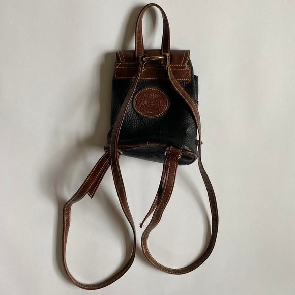 Black & brown mini backpack - Picture 2 of 8